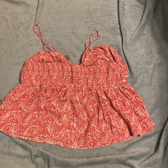 J Crew Pink Patterned Cami - Picture 2 of 2